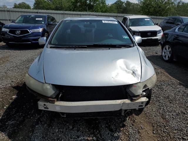 2HGFG12999H537127 - 2009 HONDA CIVIC EXL SILVER photo 5
