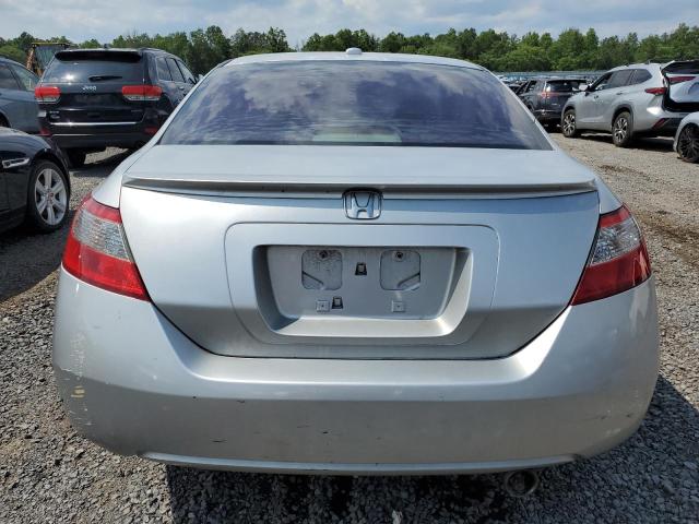 2HGFG12999H537127 - 2009 HONDA CIVIC EXL SILVER photo 6