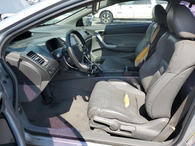 2HGFG12999H537127 - 2009 HONDA CIVIC EXL SILVER photo 7