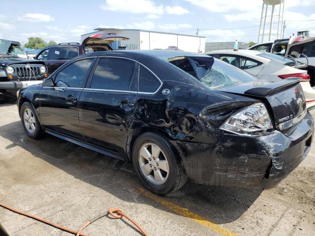 2G1WT57N491323543 - 2009 CHEVROLET IMPALA 1LT BLACK photo 2