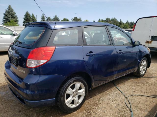 2T1KR32E94C254780 - 2004 TOYOTA COROLLA MA XR BLUE photo 3