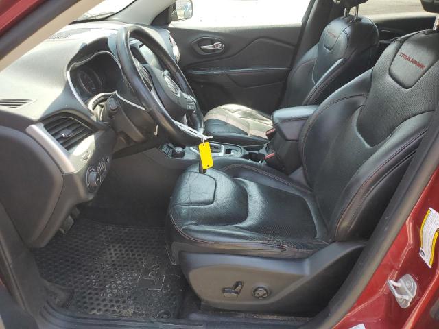 1C4PJMBSXFW661218 - 2015 JEEP CHEROKEE TRAILHAWK RED photo 7