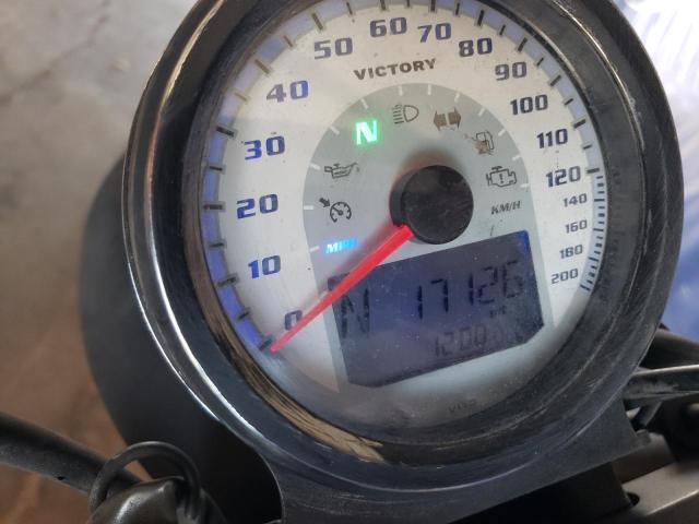 5VPWB36N4C3006722 - 2012 VICTORY MOTORCYCLES HIGH-BALL Weiß Foto 8