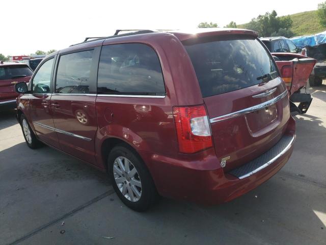 2C4RC1BG4ER156800 - 2014 CHRYSLER TOWN & COU TOURING 红色 照片 2
