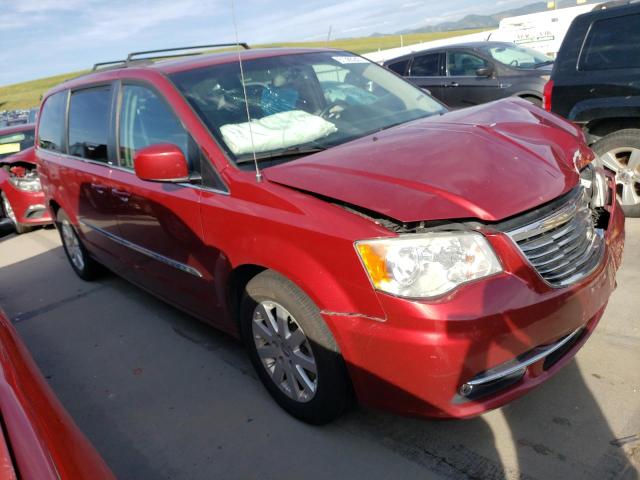 2C4RC1BG4ER156800 - 2014 CHRYSLER TOWN & COU TOURING 红色 照片 4