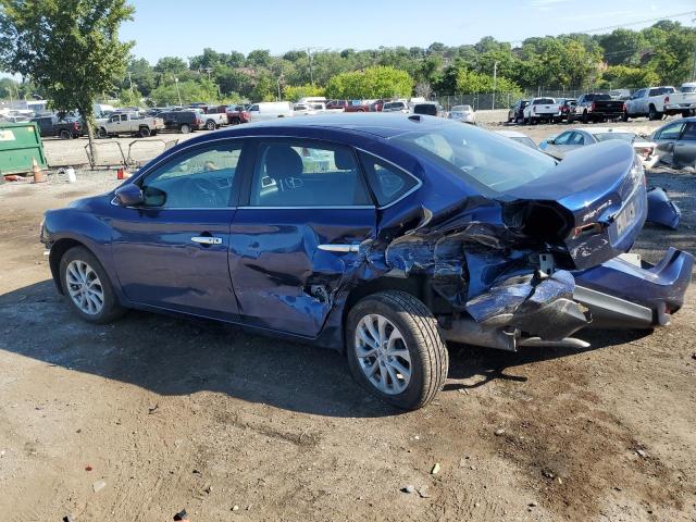 3N1AB7APXKY248903 - 2019 NISSAN SENTRA S BLUE photo 2