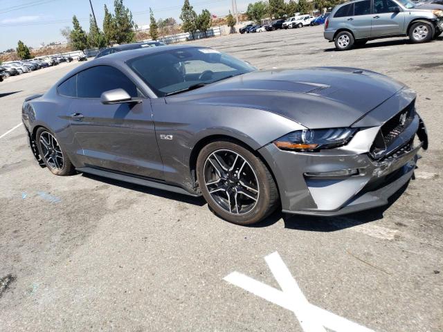 1FA6P8CF4M5152107 - 2021 FORD MUSTANG GT GRAY photo 4