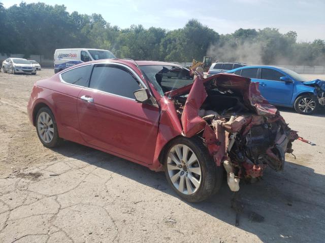 1HGCS22878A003054 - 2008 HONDA ACCORD EXL RED photo 4