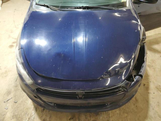 1C3CDFBB1FD205044 - 2015 DODGE DART SXT BLUE photo 11