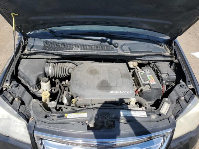 2A4RR8DG0BR690094 - 2011 CHRYSLER TOWN & COU TOURING L GRAY photo 12