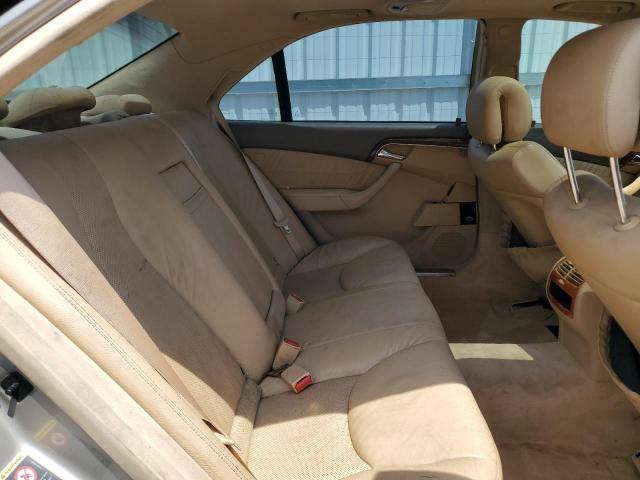 WDBNG83J45A459830 - 2005 MERCEDES-BENZ S 430 4MATIC TAN photo 10