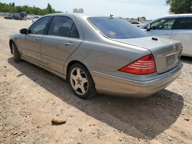 WDBNG83J45A459830 - 2005 MERCEDES-BENZ S 430 4MATIC TAN photo 2