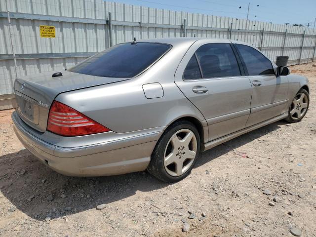 WDBNG83J45A459830 - 2005 MERCEDES-BENZ S 430 4MATIC TAN photo 3