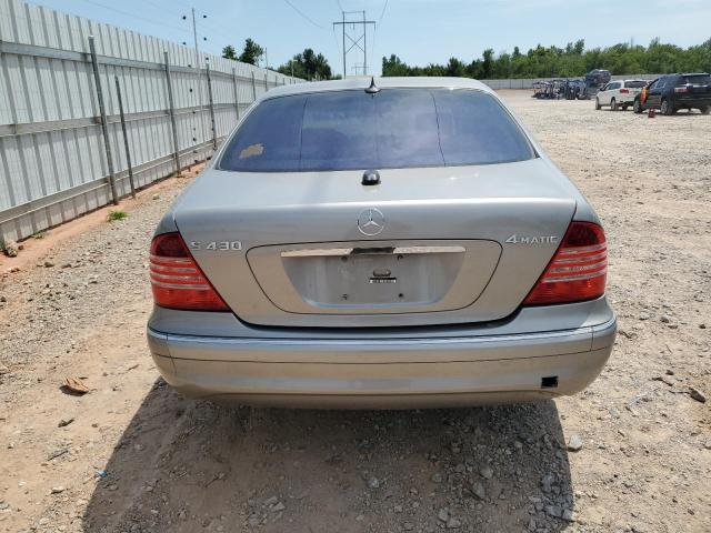 WDBNG83J45A459830 - 2005 MERCEDES-BENZ S 430 4MATIC TAN photo 6