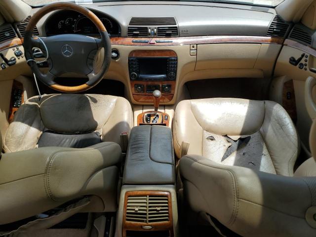 WDBNG83J45A459830 - 2005 MERCEDES-BENZ S 430 4MATIC TAN photo 8