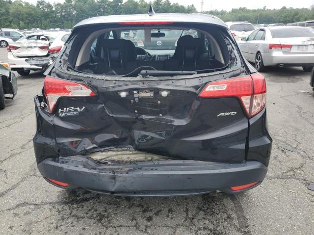 3CZRU6H34JG726156 - 2018 HONDA HR-V LX Schwarz Foto 6