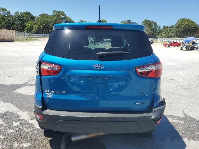 MAJ6S3GL1LC344452 - 2020 FORD ECOSPORT SE Көк фото 6