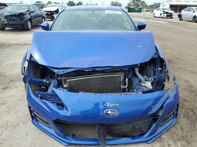 JF1ZCAC11H8600862 - 2017 SUBARU BRZ 2.0 LIMITED BLUE photo 5