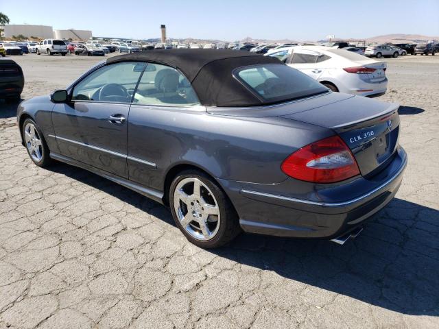 WDBTK56G28T096067 - 2008 MERCEDES-BENZ CLK 350 GRAY photo 2