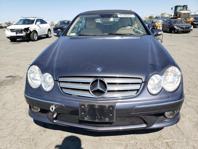 WDBTK56G28T096067 - 2008 MERCEDES-BENZ CLK 350 GRAY photo 5