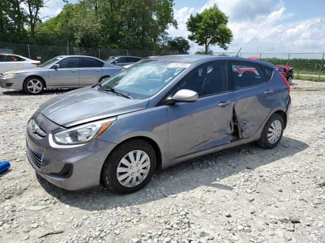 KMHCT5AE9GU259922 - 2016 HYUNDAI ACCENT SE SILVER photo 1