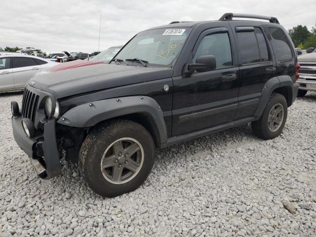 1J4GL38K85W725325 - 2005 JEEP LIBERTY RENEGADE BLACK photo 1