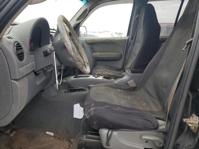 1J4GL38K85W725325 - 2005 JEEP LIBERTY RENEGADE BLACK photo 7