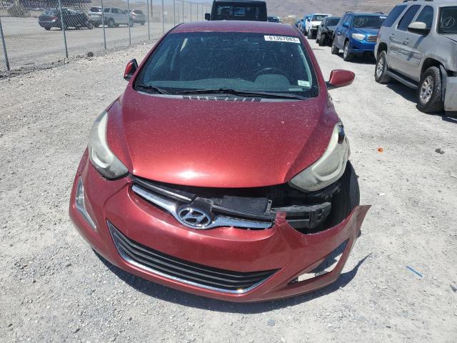 5NPDH4AE4GH658560 - 2016 HYUNDAI ELANTRA SE RED photo 5