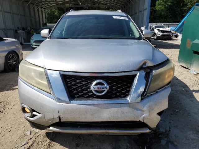 5N1AR2MN5EC688364 - 2014 NISSAN PATHFINDER S 银色 照片 5