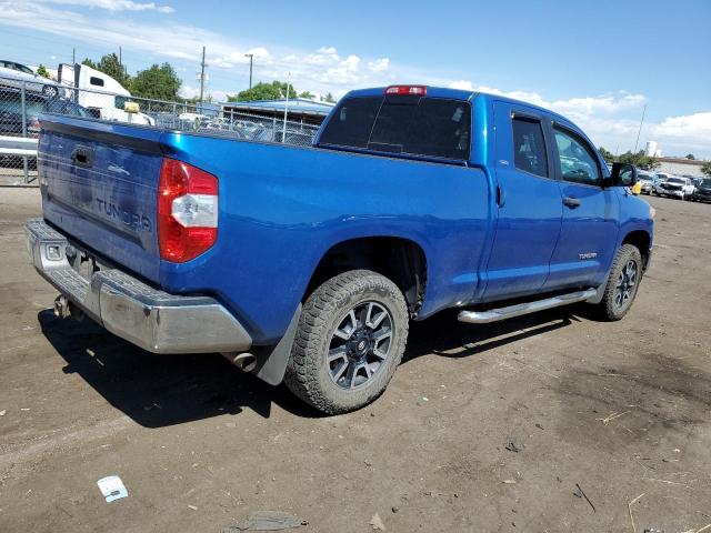 5TFUM5F16GX068940 - 2016 TOYOTA TUNDRA DOUBLE CAB SR/SR5 BLUE photo 3