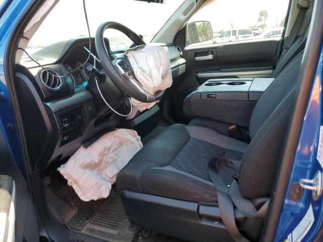 5TFUM5F16GX068940 - 2016 TOYOTA TUNDRA DOUBLE CAB SR/SR5 BLUE photo 7