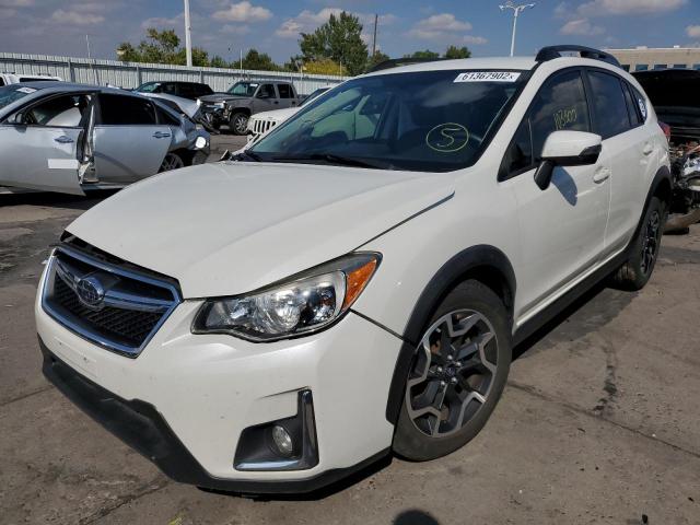 JF2GPAKC2HH266688 - 2017 SUBARU CROSSTREK LIMITED WHITE photo 2