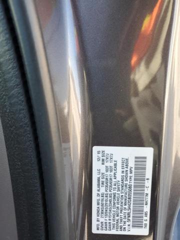 5FNRL5H42GB055080 - 2016 HONDA ODYSSEY EX CHARCOAL photo 13