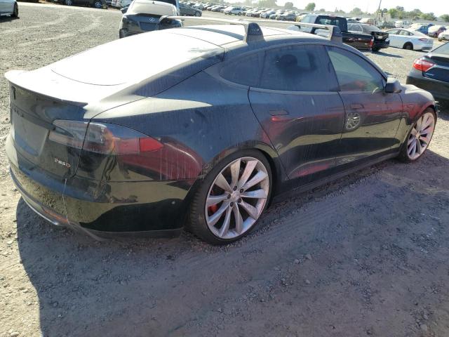 5YJSA1H28EFP63474 - 2014 TESLA MODEL S Սև լուսանկար 3