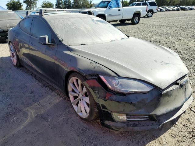 5YJSA1H28EFP63474 - 2014 TESLA MODEL S Սև լուսանկար 4