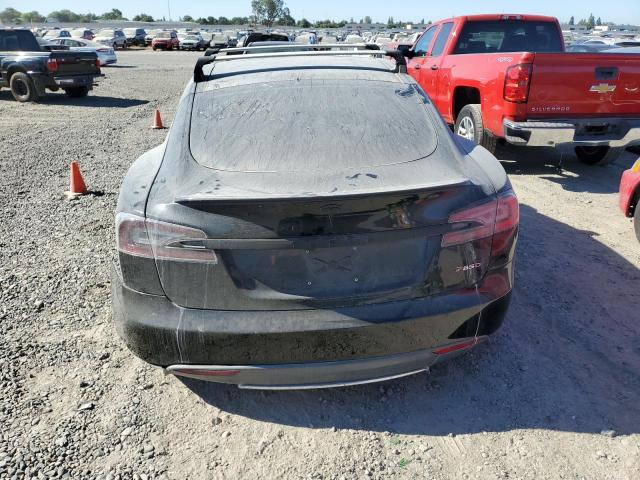 5YJSA1H28EFP63474 - 2014 TESLA MODEL S Սև լուսանկար 6