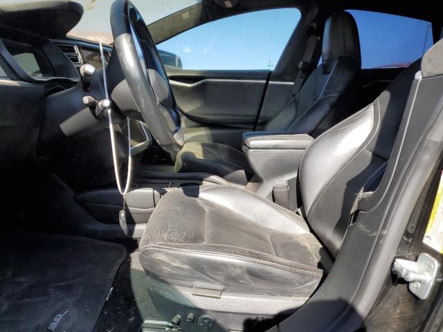 5YJSA1H28EFP63474 - 2014 TESLA MODEL S Սև լուսանկար 7