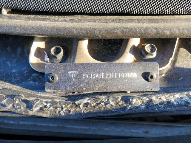 5YJSA1E23FF107656 - 2015 TESLA MODEL S Boz foto 12