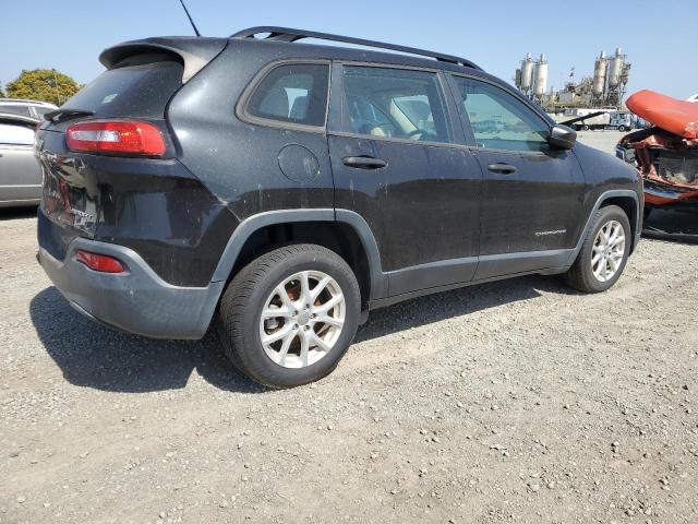 1C4PJLAB0FW689475 - 2015 JEEP CHEROKEE SPORT BLACK photo 3