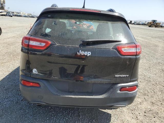 1C4PJLAB0FW689475 - 2015 JEEP CHEROKEE SPORT BLACK photo 6