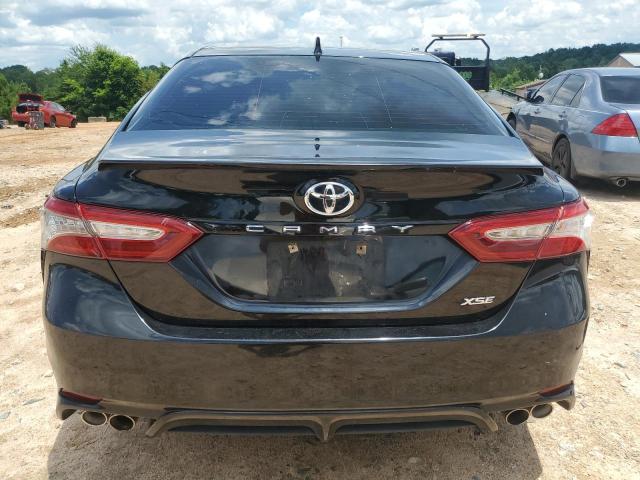 4T1BZ1HK7JU021699 - 2018 TOYOTA CAMRY XSE BLACK photo 6