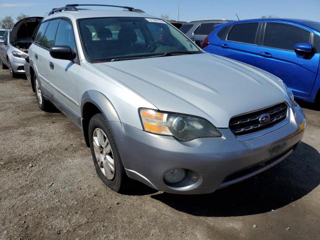 4S4BP61C957365299 - 2005 SUBARU LEGACY OUTBACK 2.5I SILVER photo 4