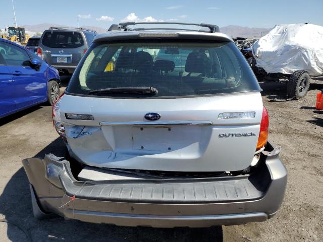 4S4BP61C957365299 - 2005 SUBARU LEGACY OUTBACK 2.5I SILVER photo 6