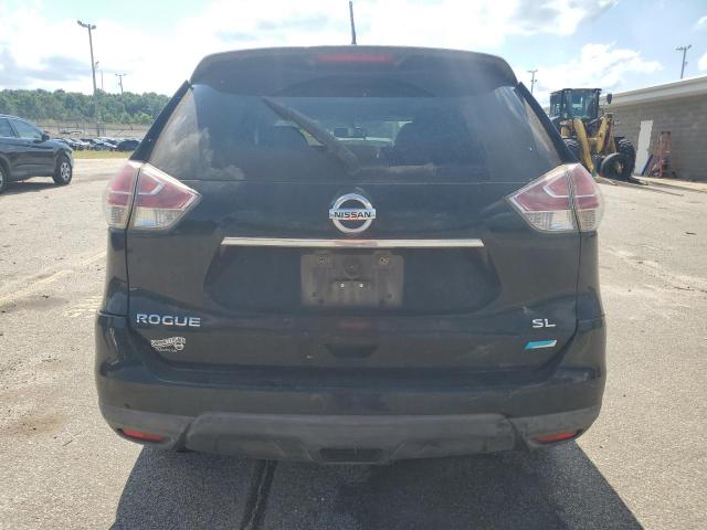 5N1AT2MTXEC851185 - 2014 NISSAN ROGUE S BLACK photo 6