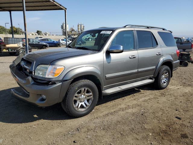 5TDZT38A07S295699 - 2007 TOYOTA SEQUOIA LIMITED GRAY photo 1