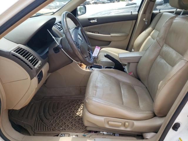 1HGCM66574A008976 - 2004 HONDA ACCORD EX WHITE photo 7