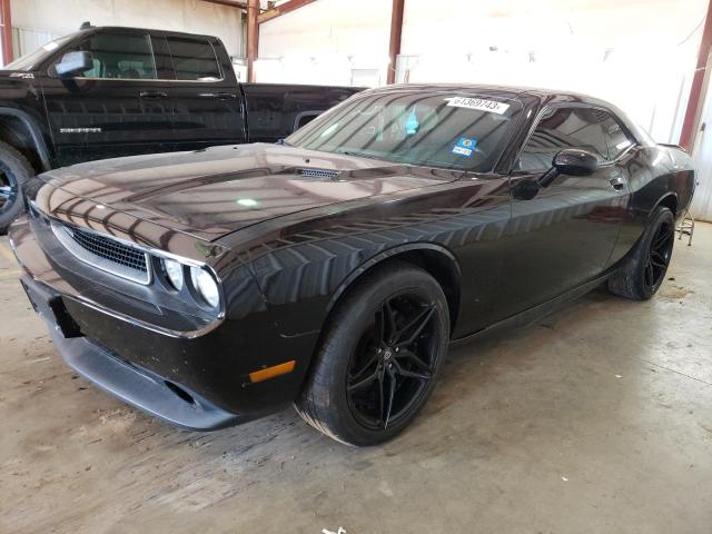 2C3CDYAG0EH213114 - 2014 DODGE CHALLENGER SXT BLACK photo 1