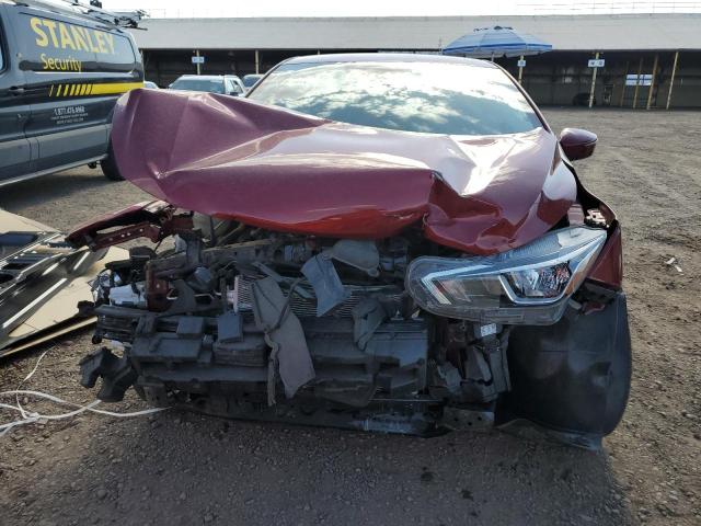 3N1CN8EV0ML876709 - 2021 NISSAN VERSA SV RED photo 5