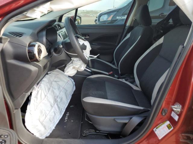 3N1CN8EV0ML876709 - 2021 NISSAN VERSA SV RED photo 7