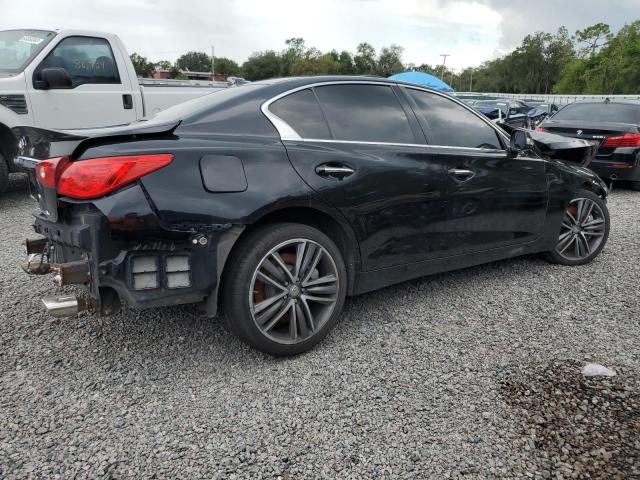 JN1BV7AR9FM394831 - 2015 INFINITI Q50 BASE BLACK photo 3